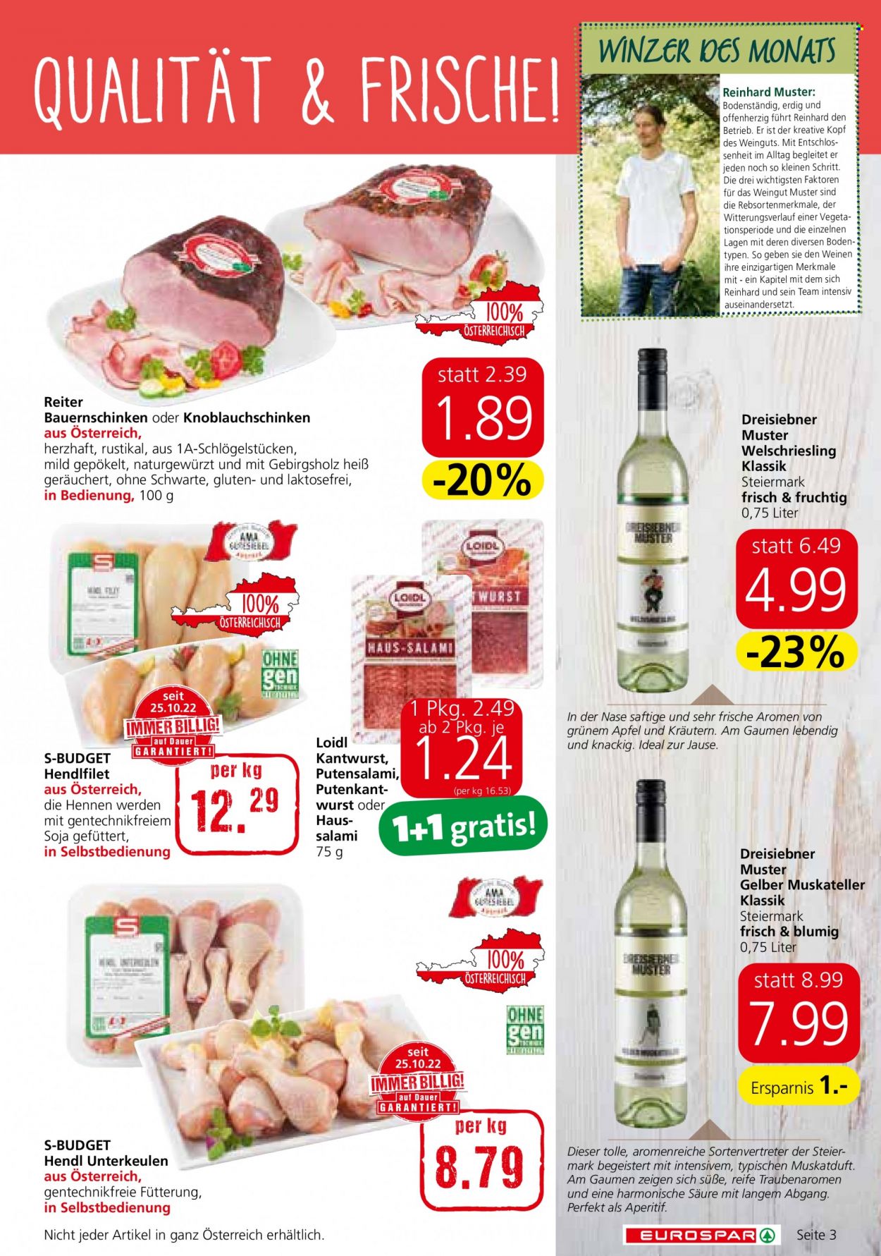 Angebote EUROSPAR - 16.2.2023 - 1.3.2023. Seite 3