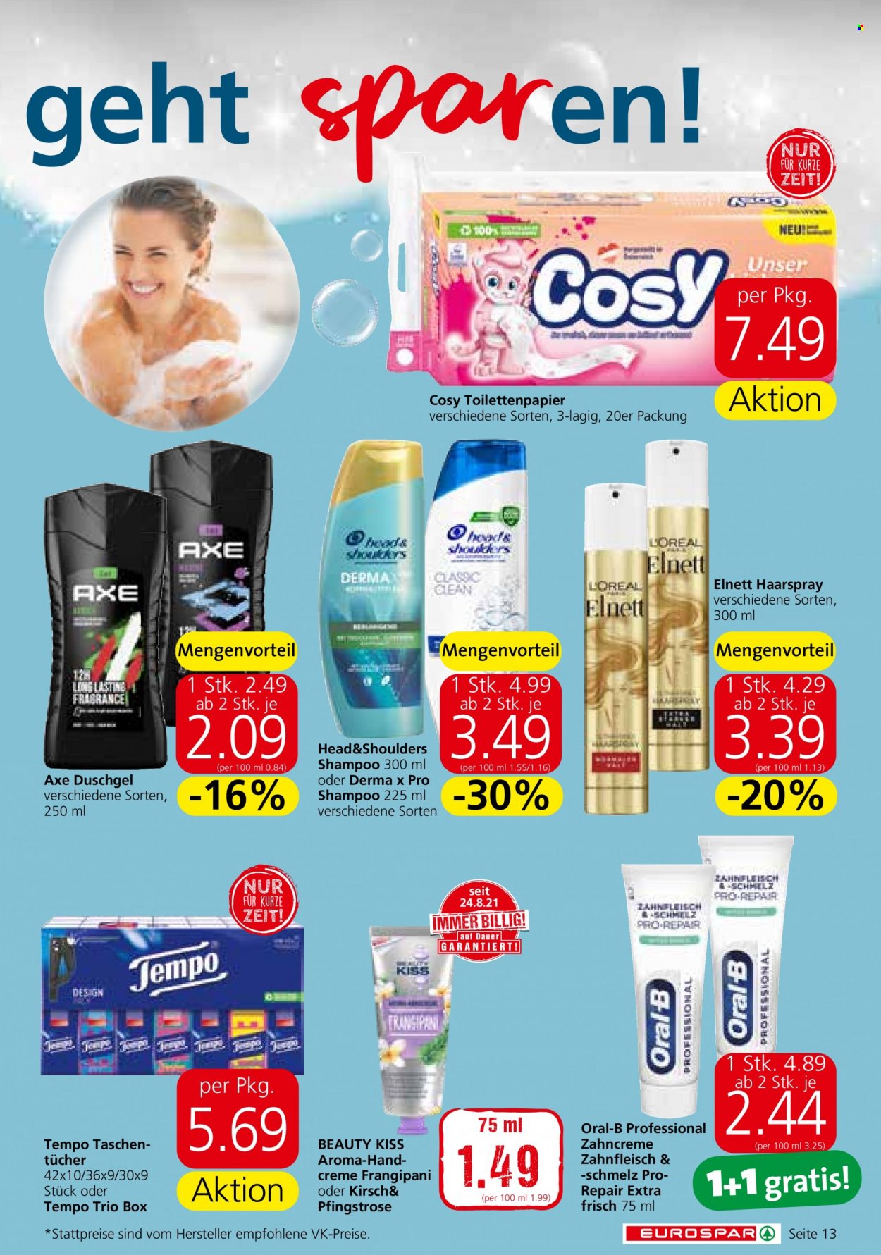 Angebote EUROSPAR - 16.2.2023 - 1.3.2023. Seite 13