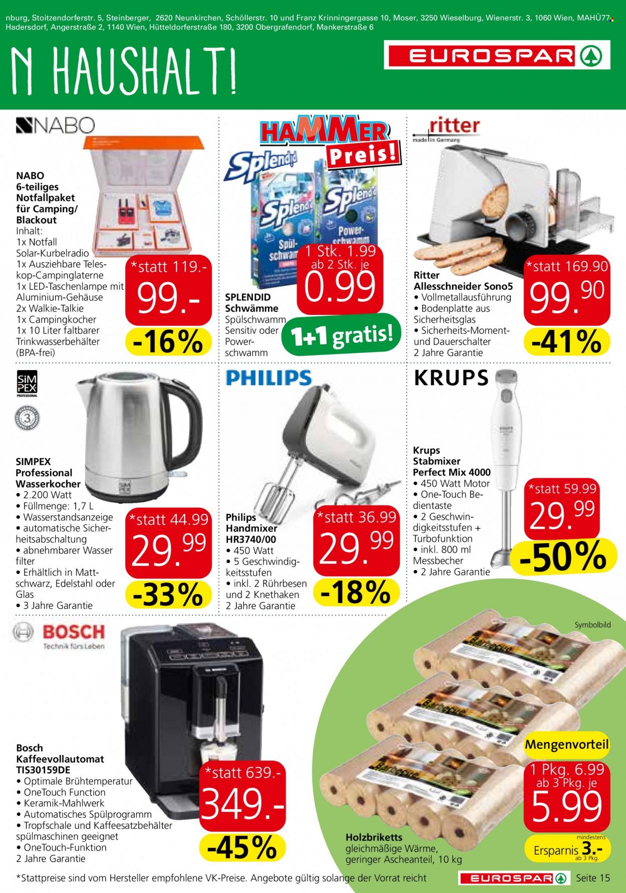 Angebote EUROSPAR - 16.2.2023 - 1.3.2023. Seite 15
