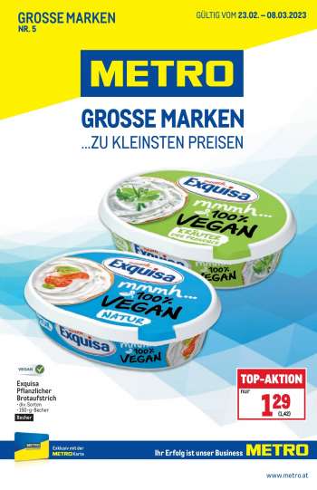 Angebote Metro - 23.2.2023 - 8.3.2023.