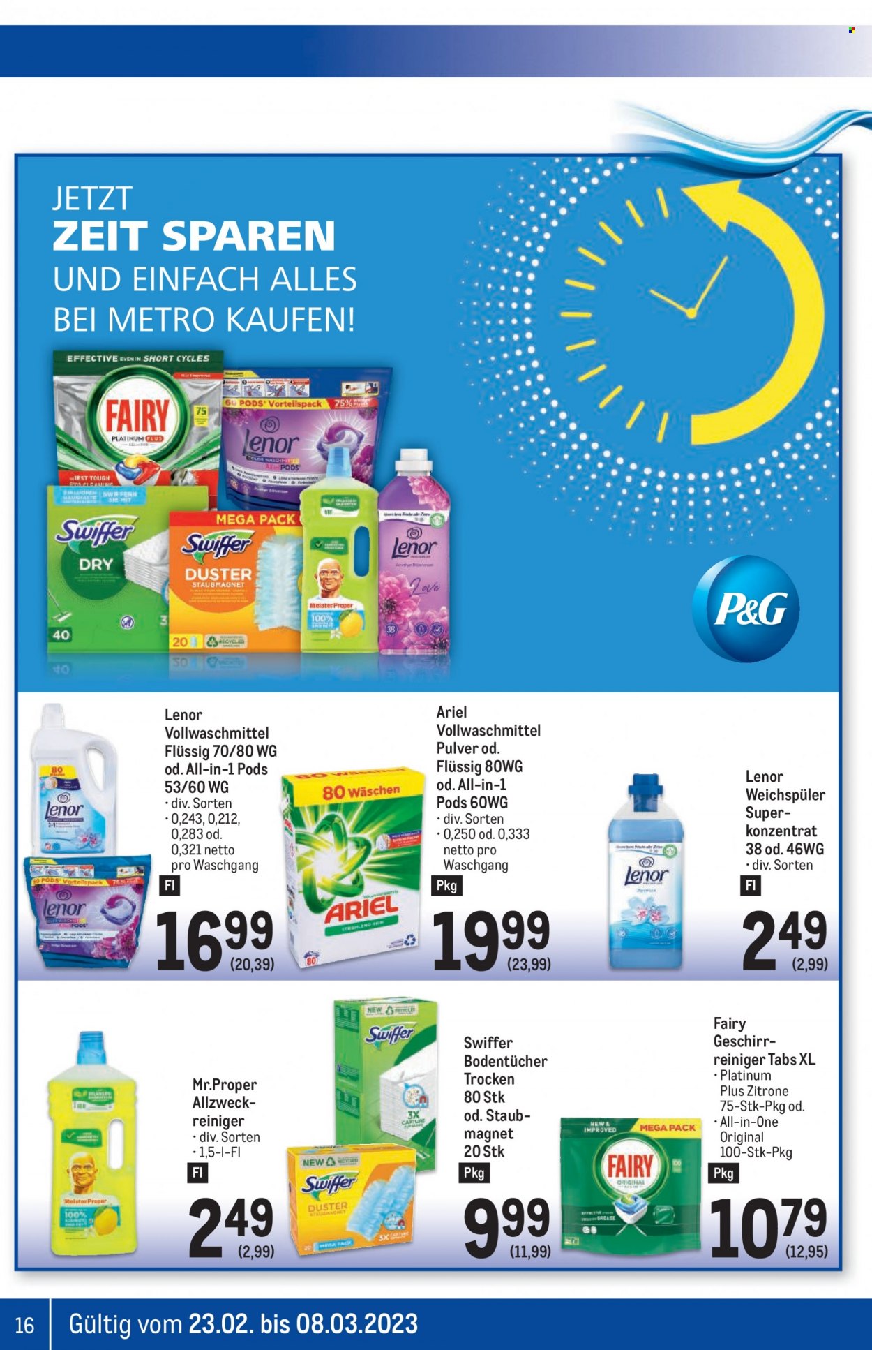 Angebote Metro - 23.2.2023 - 8.3.2023. Seite 16
