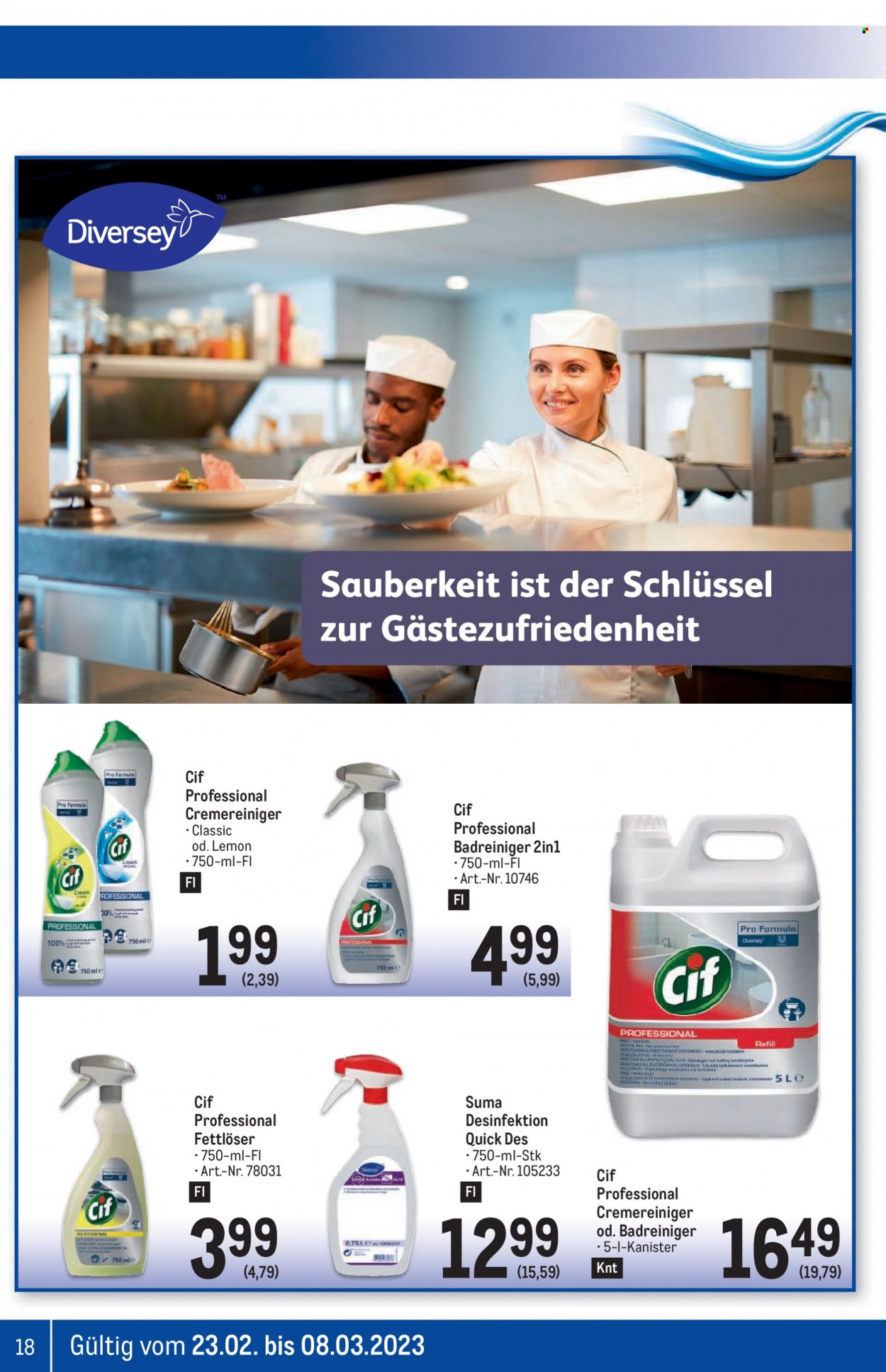 Angebote Metro - 23.2.2023 - 8.3.2023. Seite 18