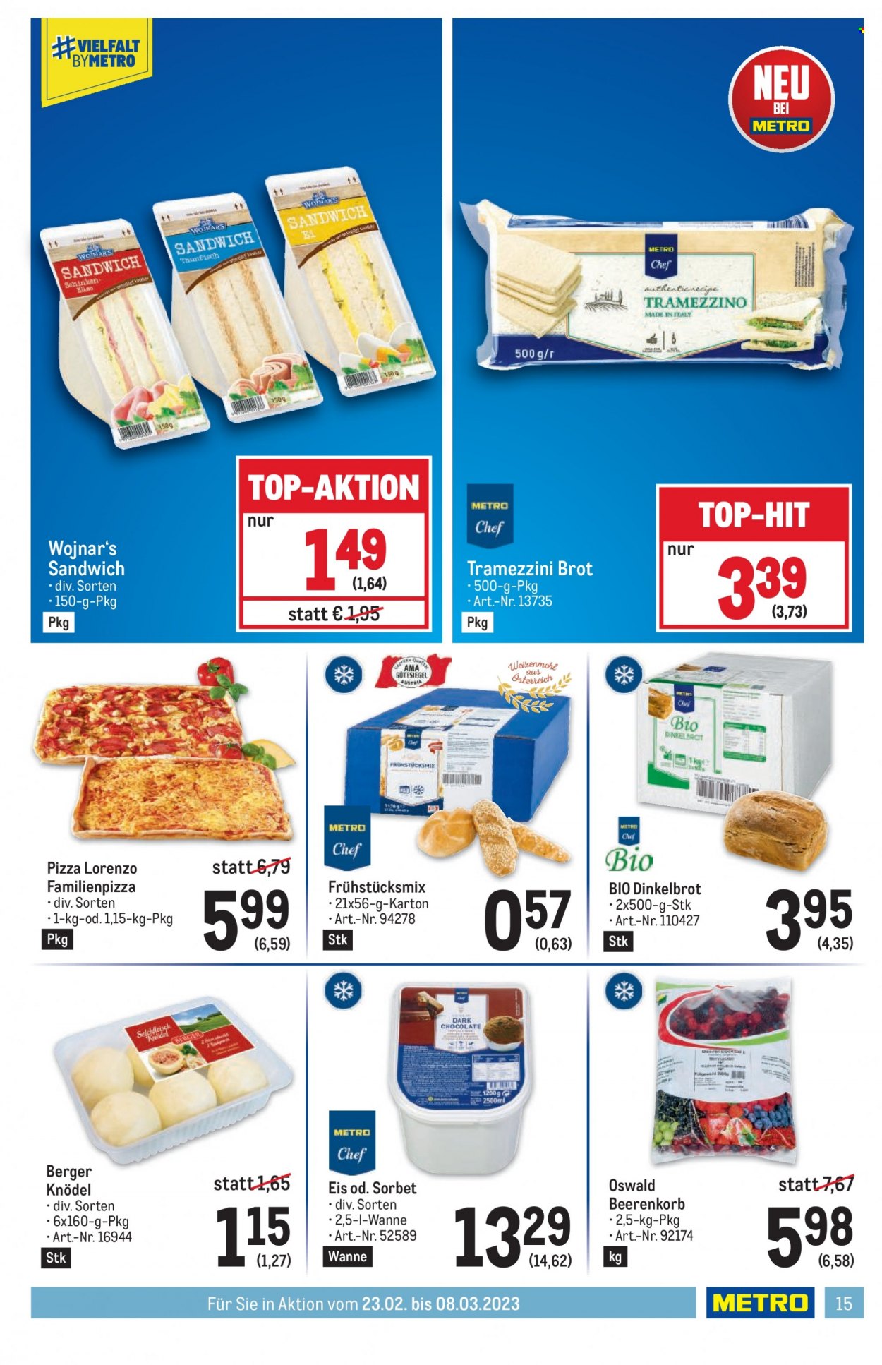 Angebote Metro - 23.2.2023 - 8.3.2023. Seite 15