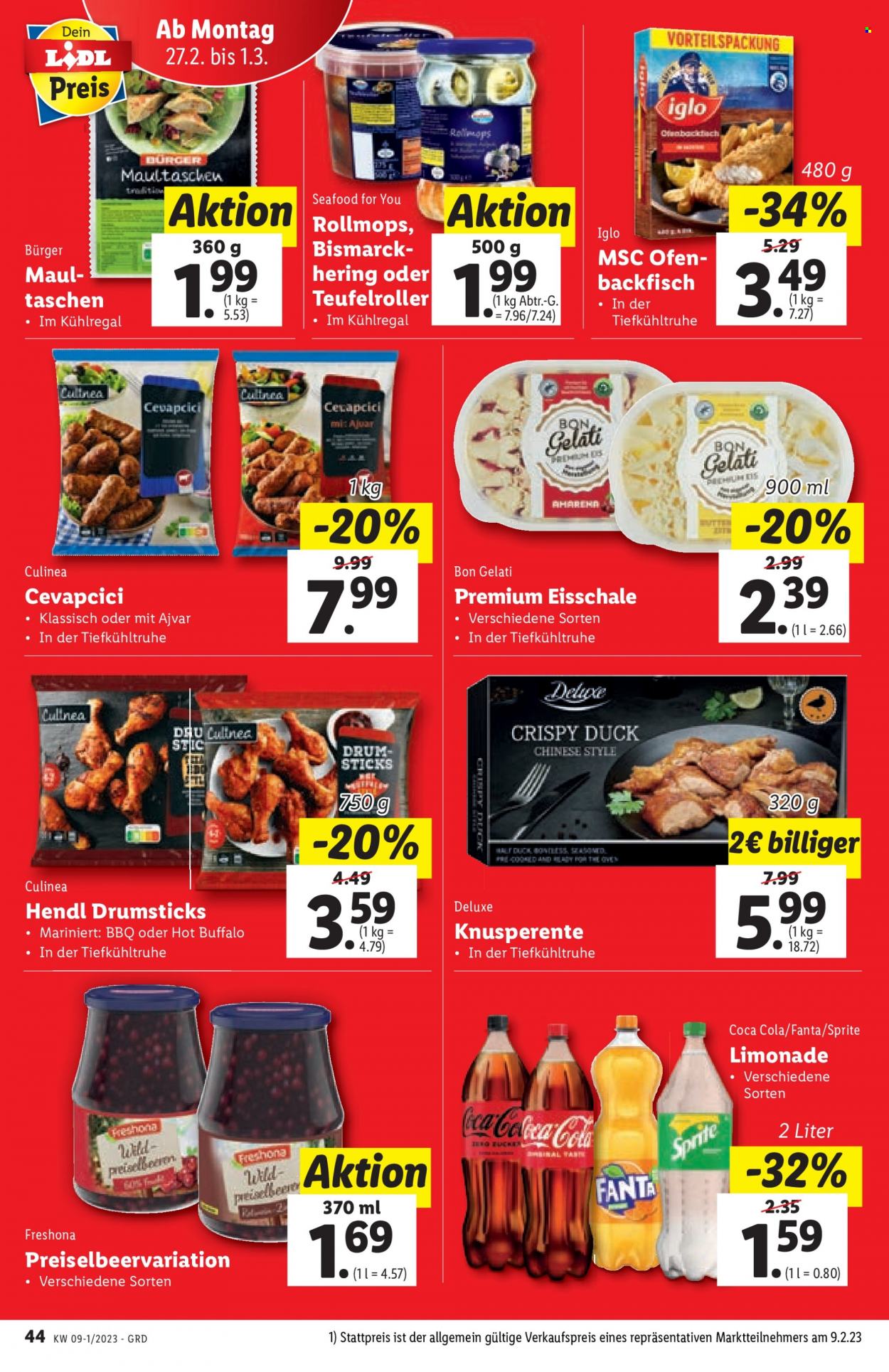 Angebote Lidl - 23.2.2023 - 1.3.2023. Seite 44