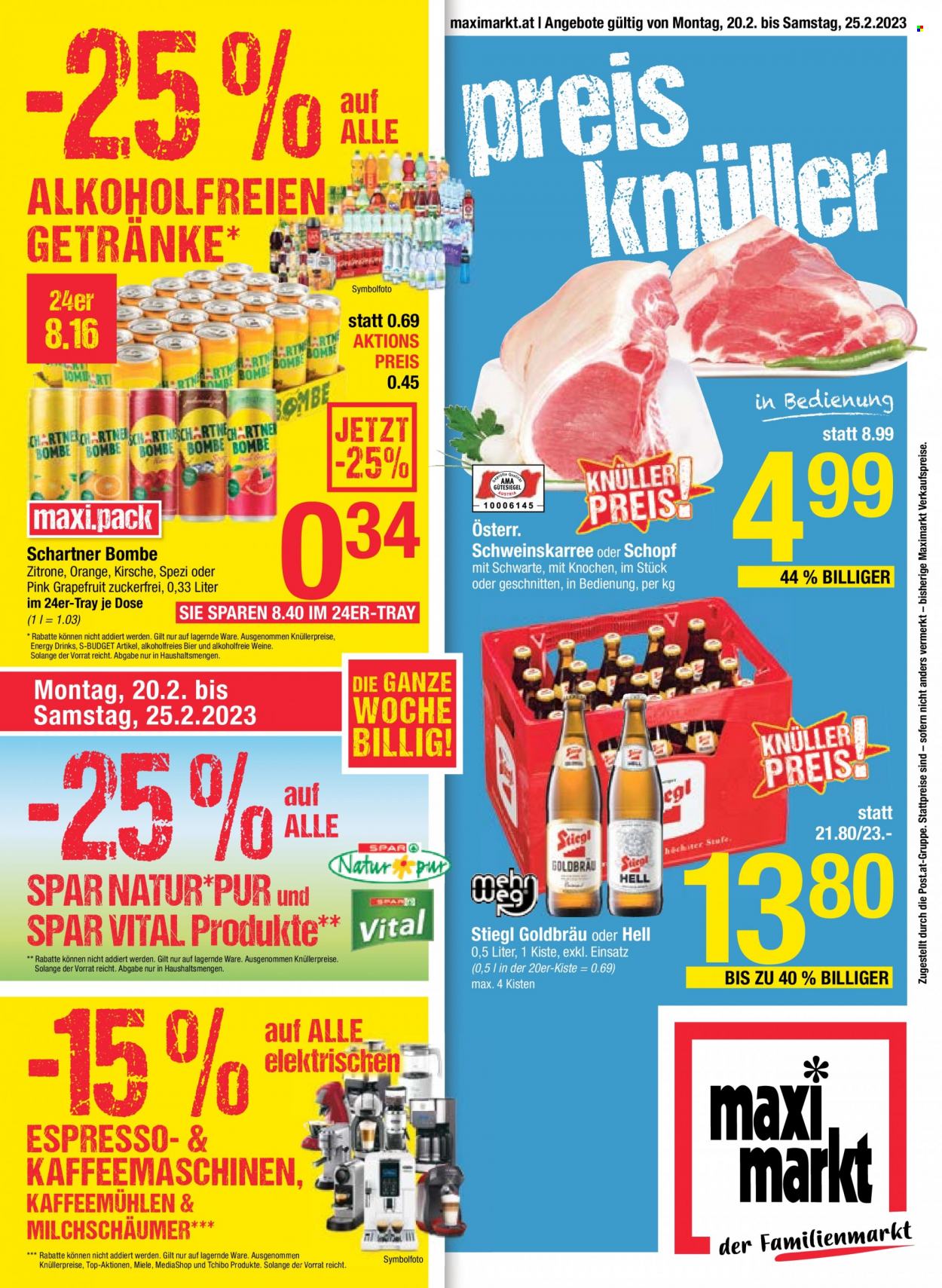 Angebote Maximarkt - 20.2.2023 - 25.2.2023. Seite 1