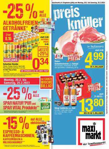 Angebote Maximarkt - 20.2.2023 - 25.2.2023.