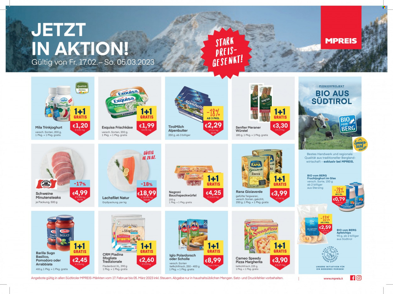 Angebote MPREIS - 17.2.2023 - 5.3.2023. Seite 1
