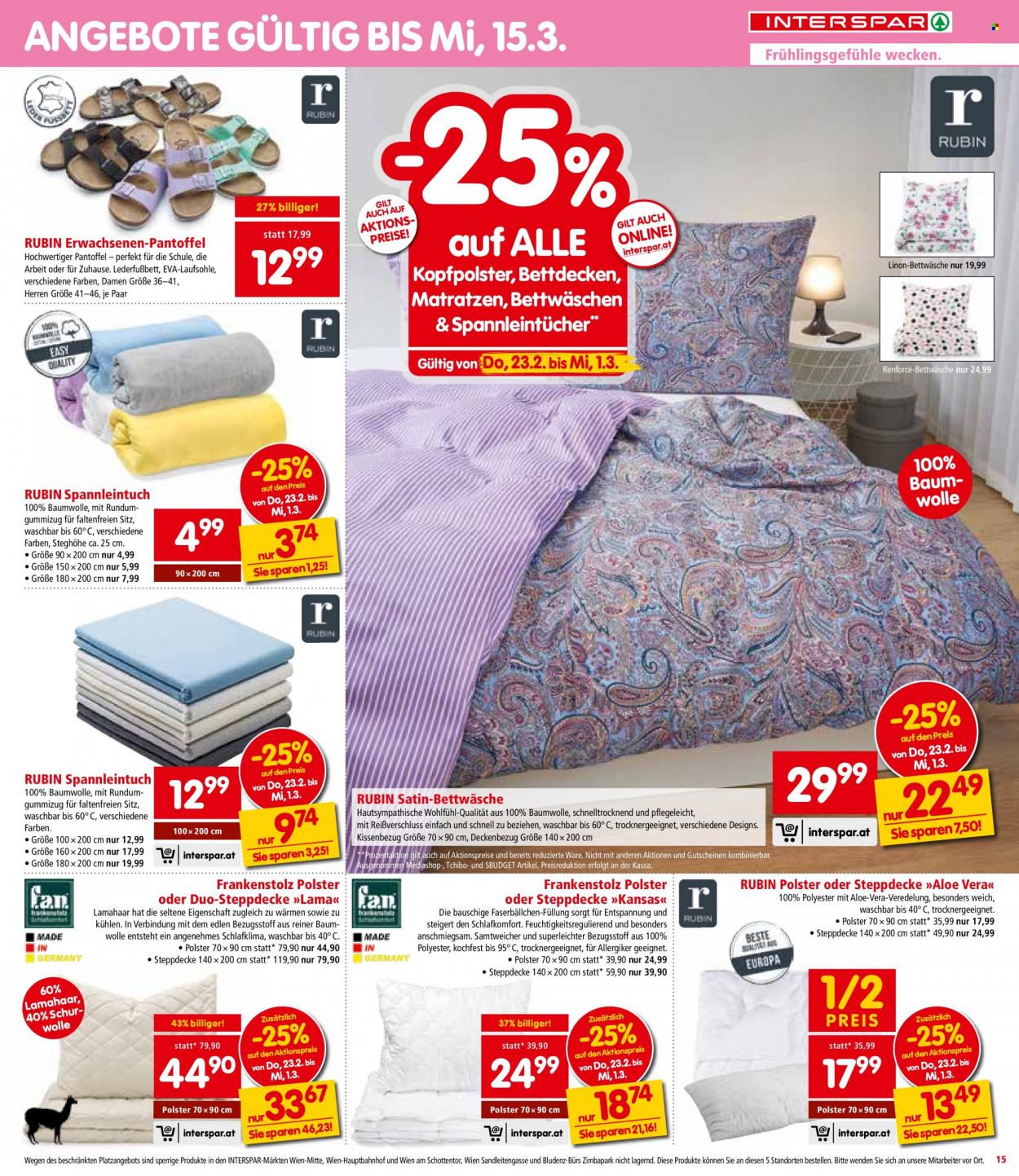 Angebote INTERSPAR - 23.2.2023 - 1.3.2023. Seite 15