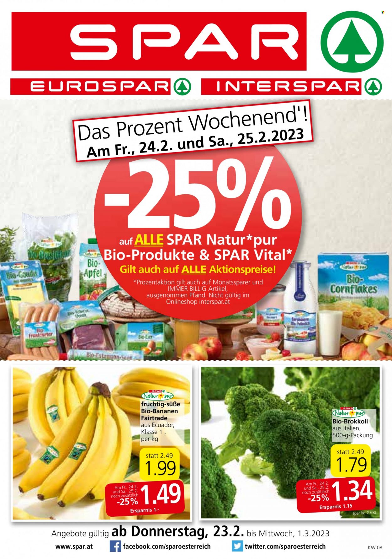 Angebote INTERSPAR - 23.2.2023 - 1.3.2023. Seite 1