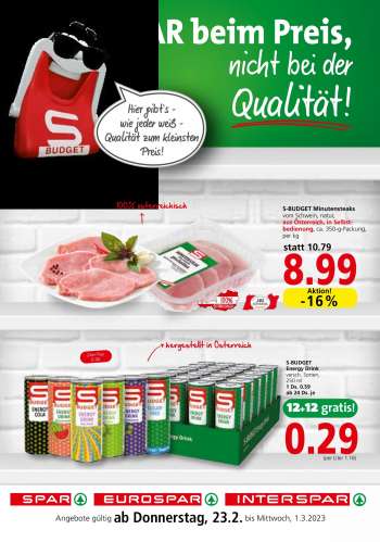 Angebote INTERSPAR - 23.2.2023 - 1.3.2023.