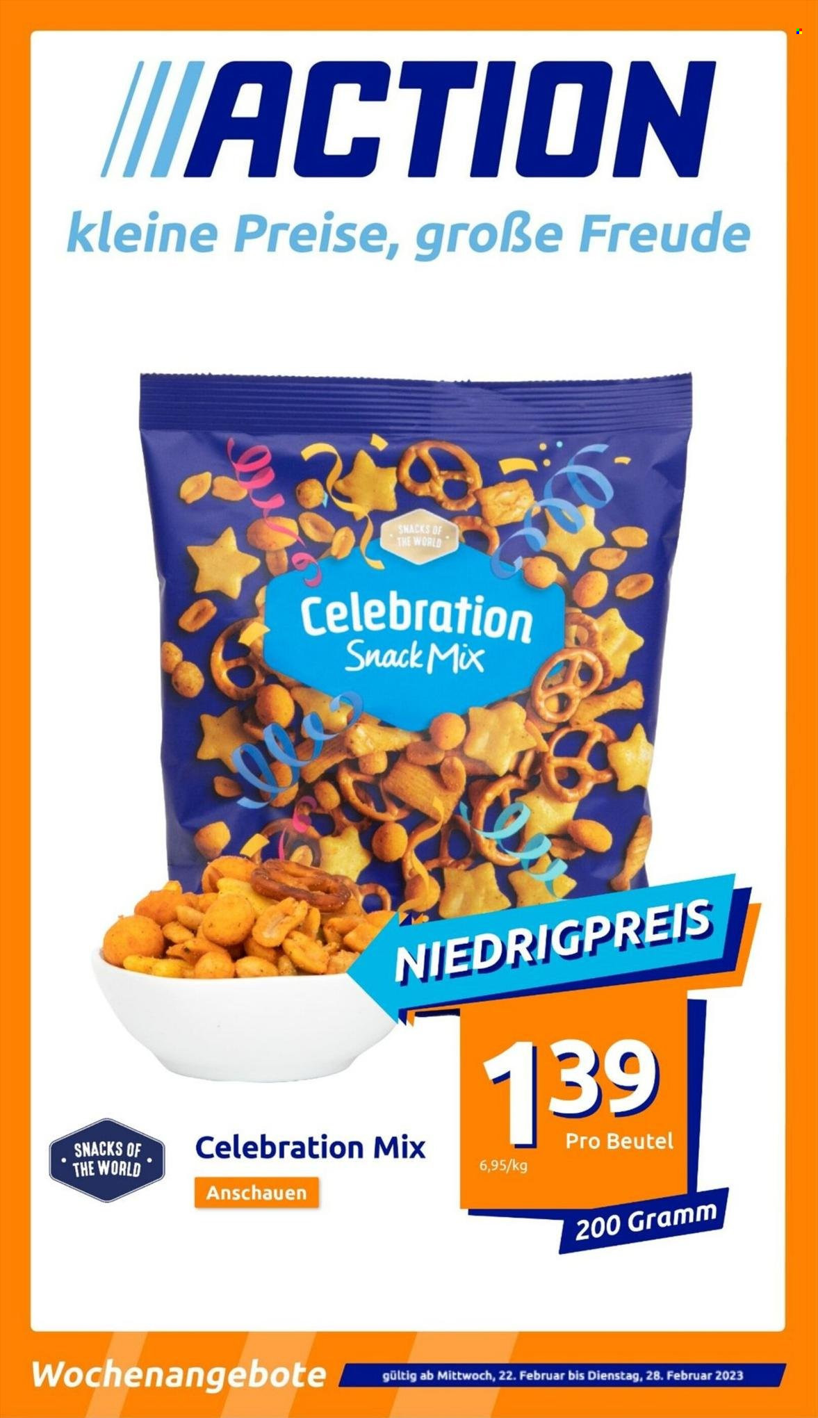 Angebote Action - 22.2.2023 - 28.2.2023. Seite 1
