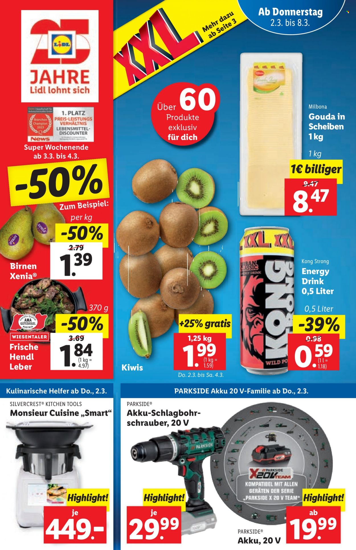 Angebote Lidl - 2.3.2023 - 8.3.2023. Seite 1