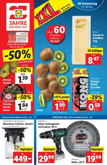 Angebote Lidl - 2.3.2023 - 8.3.2023.