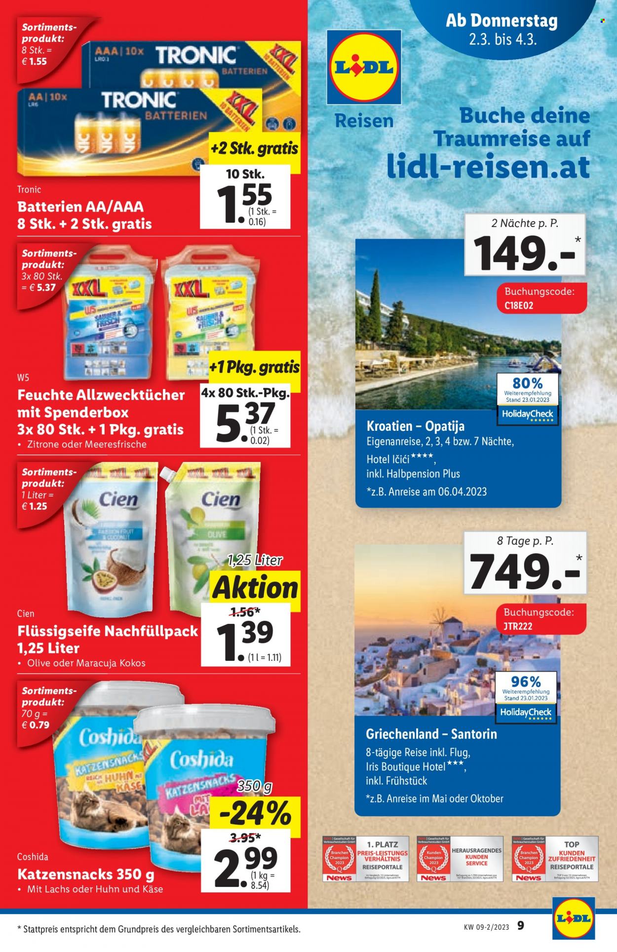 Angebote Lidl - 2.3.2023 - 8.3.2023. Seite 9