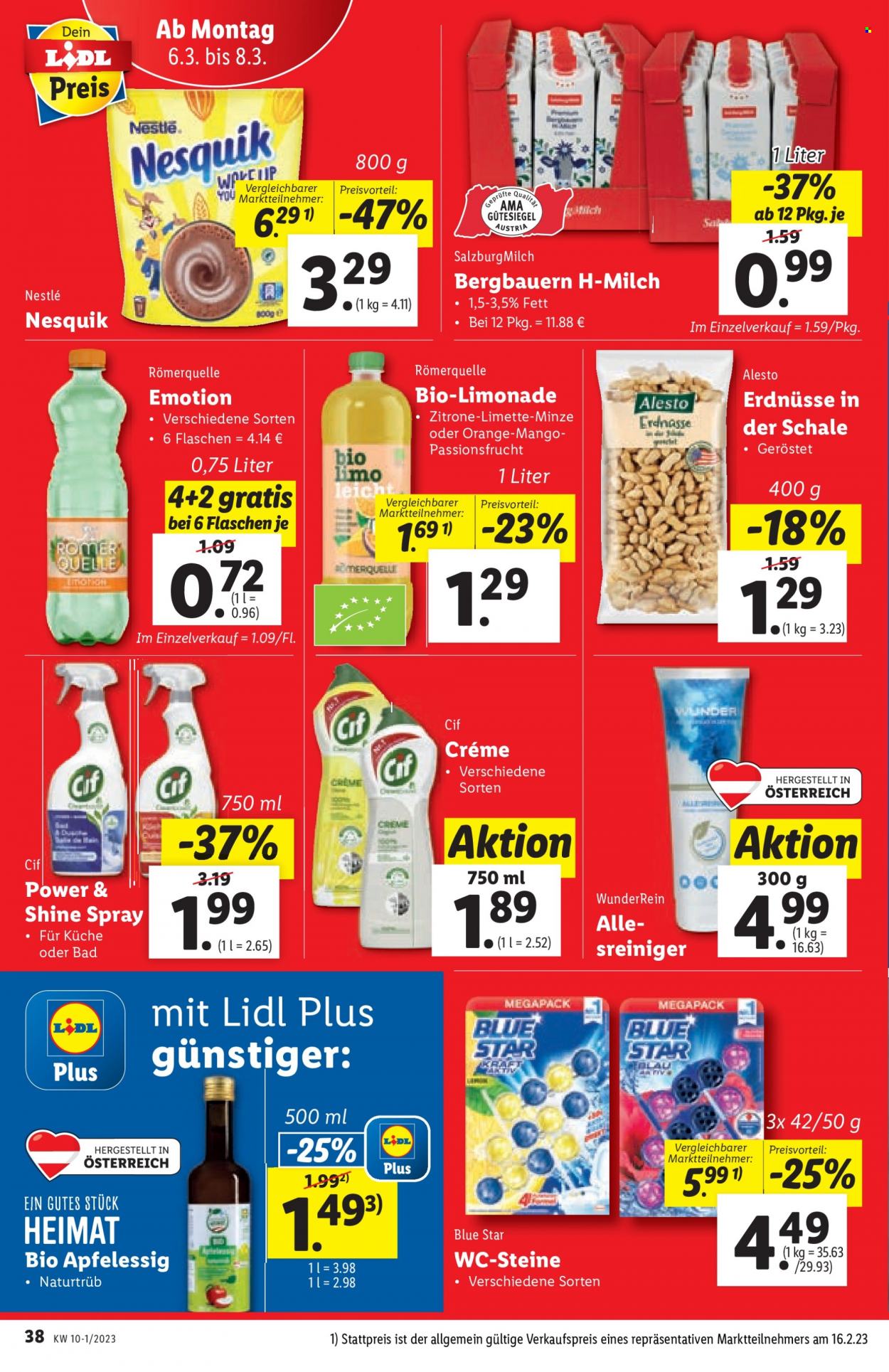 Angebote Lidl - 2.3.2023 - 8.3.2023. Seite 38