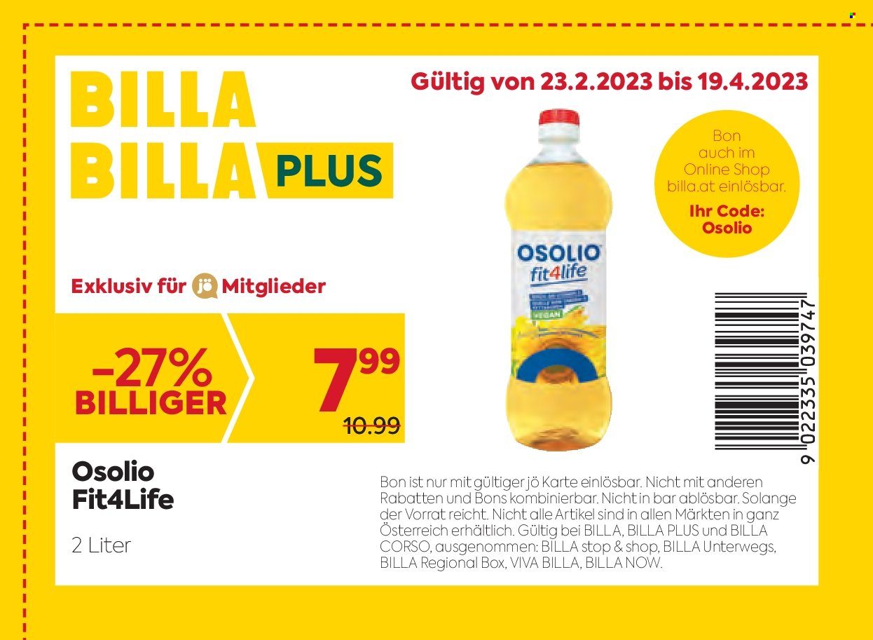 Angebote Billa - 23.2.2023 - 19.4.2023. Seite 3