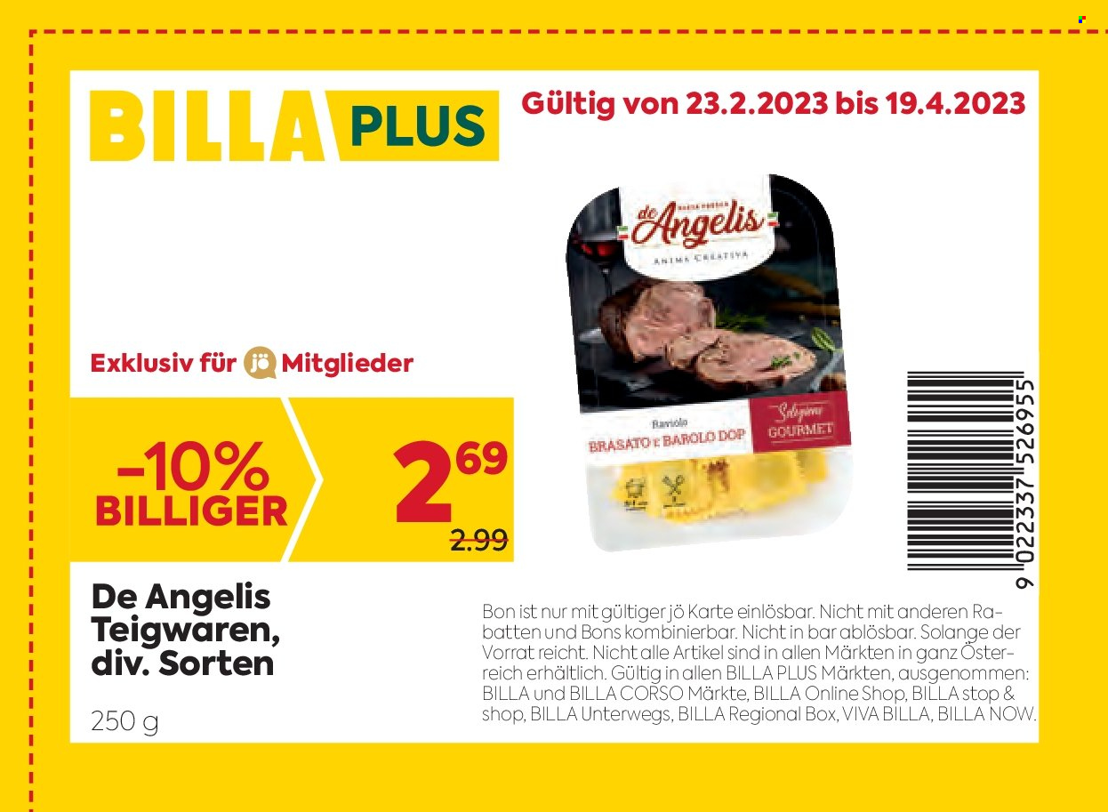 Angebote Billa - 23.2.2023 - 19.4.2023. Seite 6