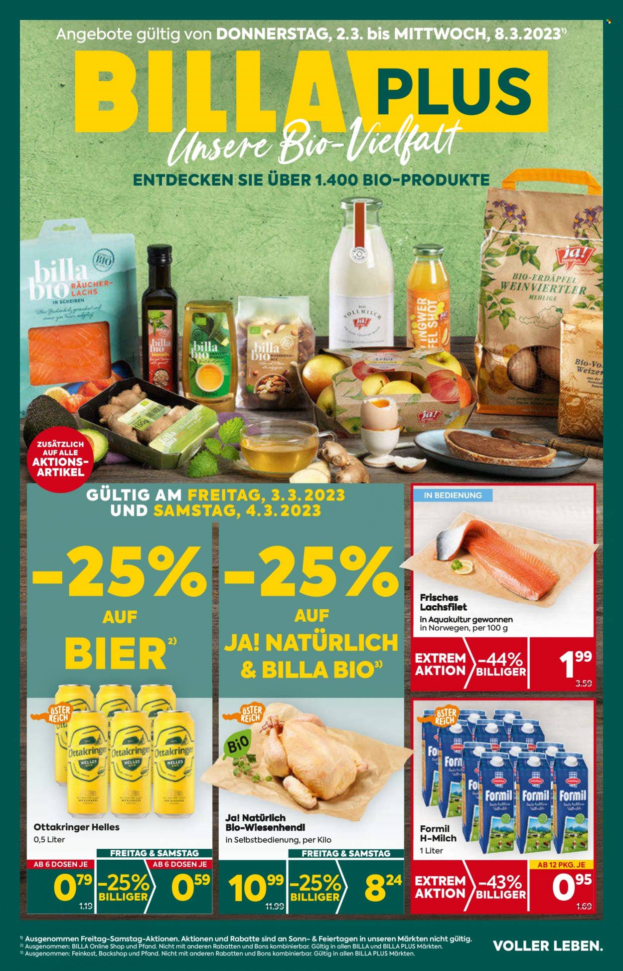 Angebote Billa Plus - 2.3.2023 - 8.3.2023. Seite 1