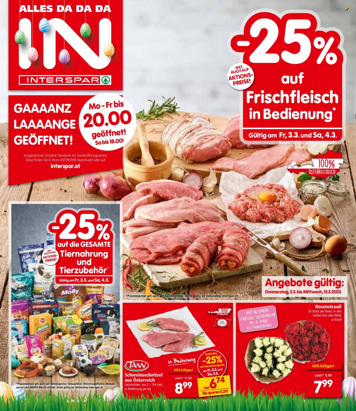 Angebote INTERSPAR - 2.3.2023 - 15.3.2023. Seite 1