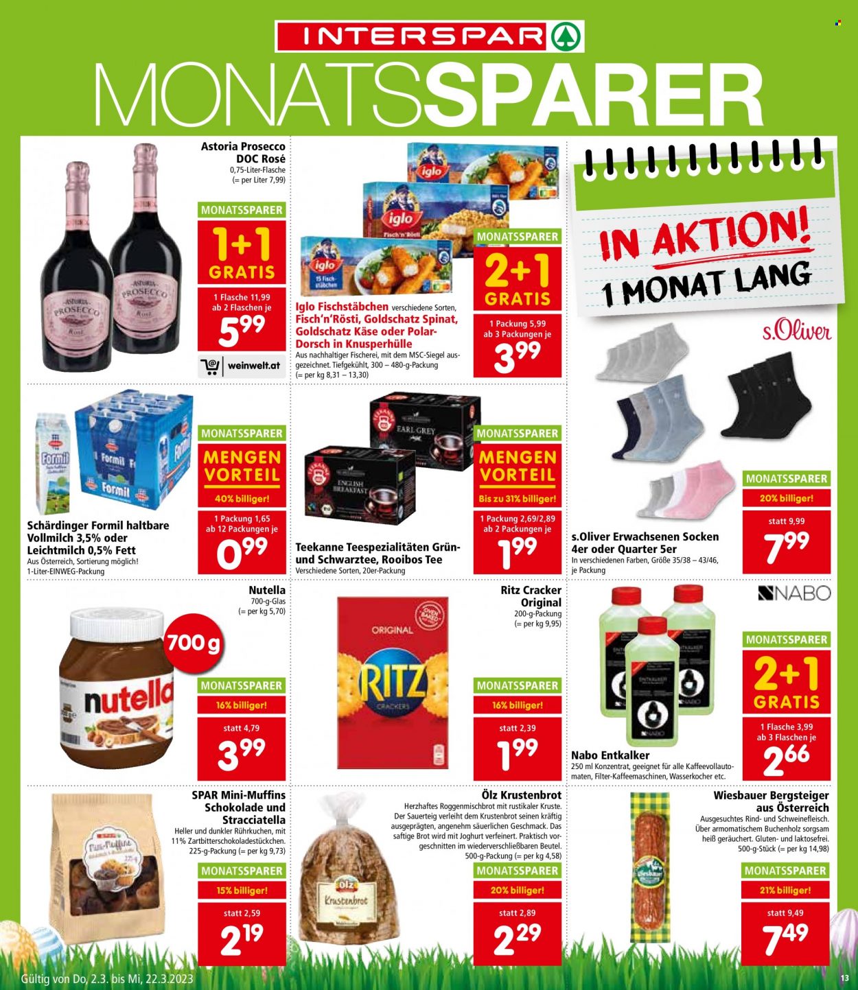 Angebote INTERSPAR - 2.3.2023 - 15.3.2023. Seite 13