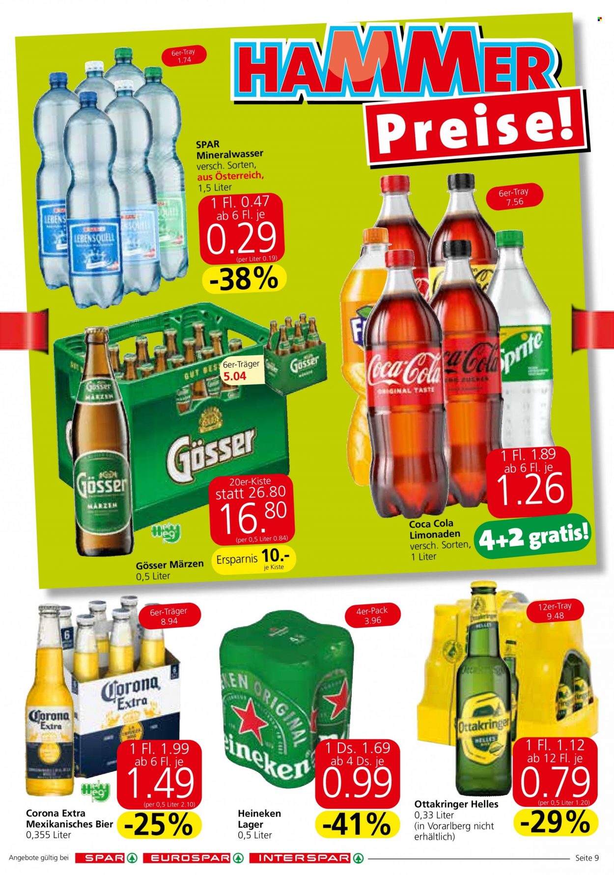 Angebote SPAR - 2.3.2023 - 15.3.2023. Seite 9