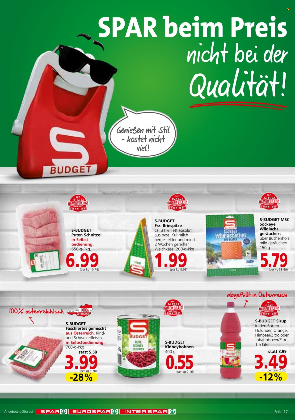 Angebote SPAR - 2.3.2023 - 15.3.2023. Seite 17