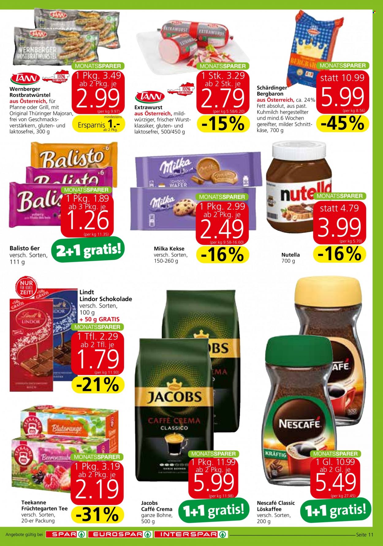 Angebote INTERSPAR - 2.3.2023 - 15.3.2023. Seite 11