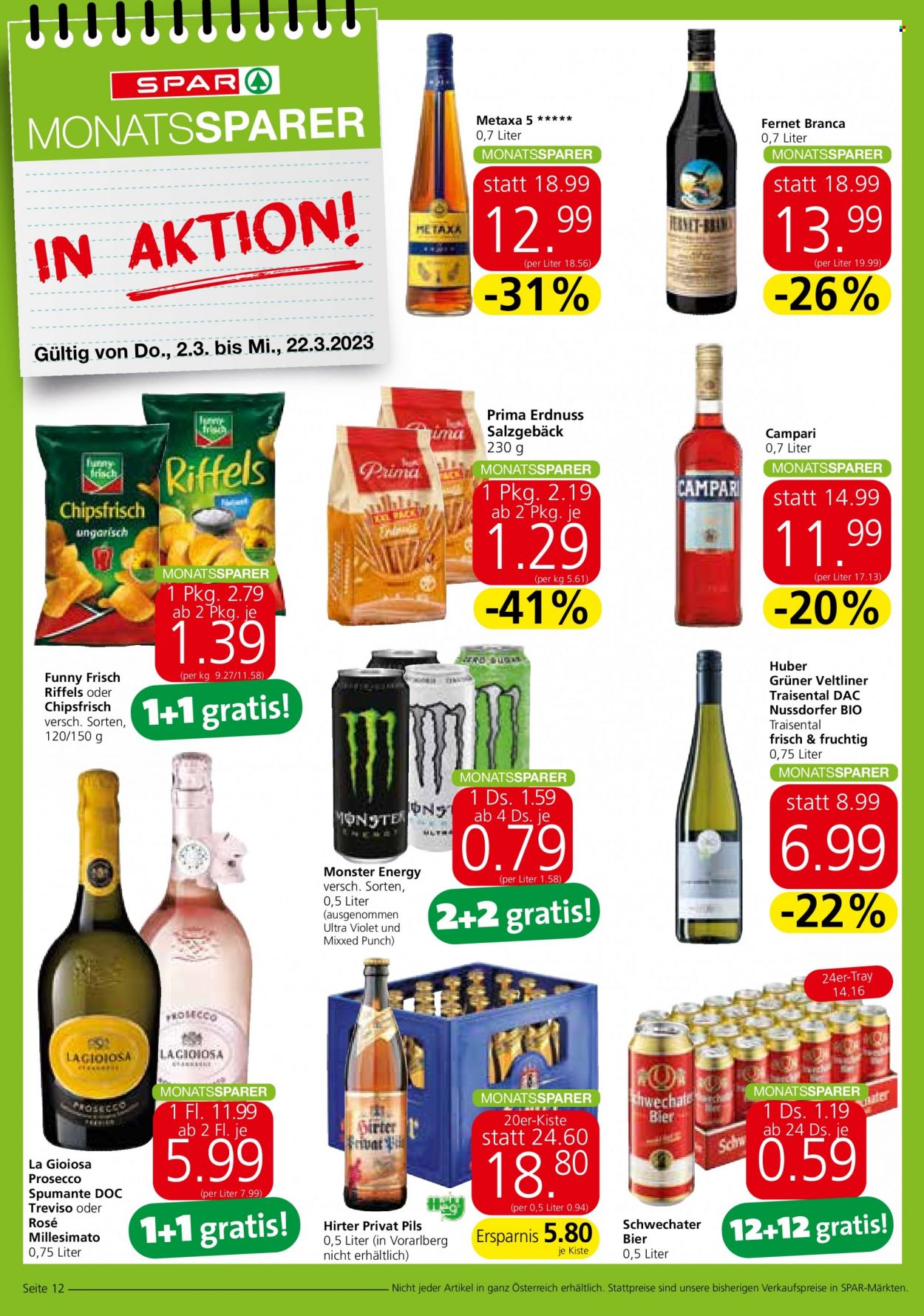 Angebote INTERSPAR - 2.3.2023 - 15.3.2023. Seite 12