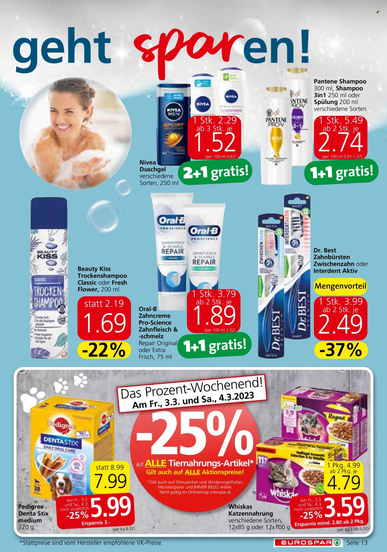 Angebote EUROSPAR - 2.3.2023 - 15.3.2023. Seite 13
