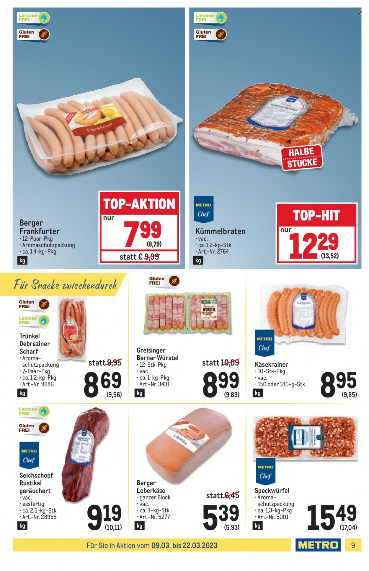 Angebote Metro - 9.3.2023 - 22.3.2023. Seite 9