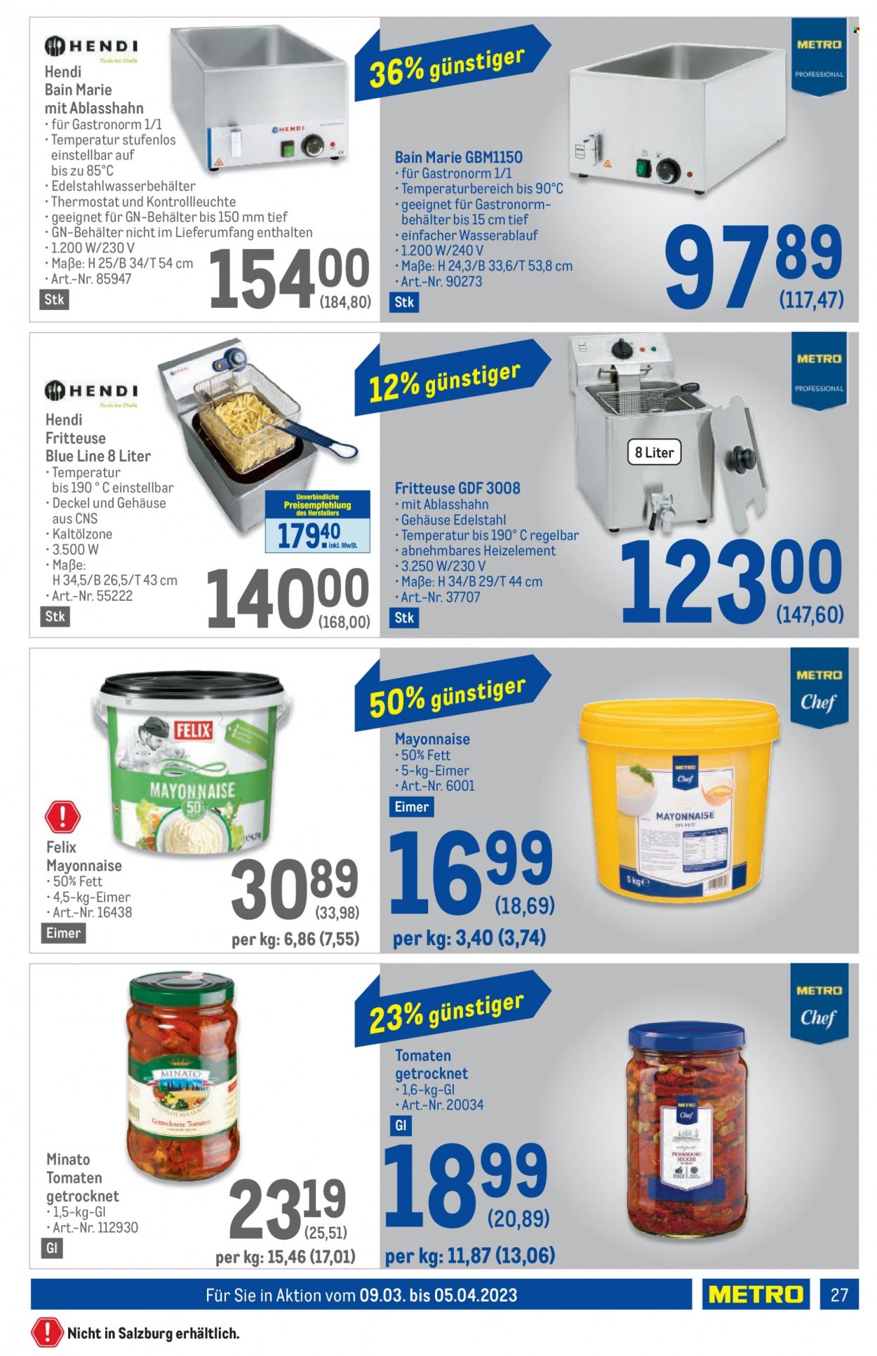 Angebote Metro - 9.3.2023 - 22.3.2023. Seite 27