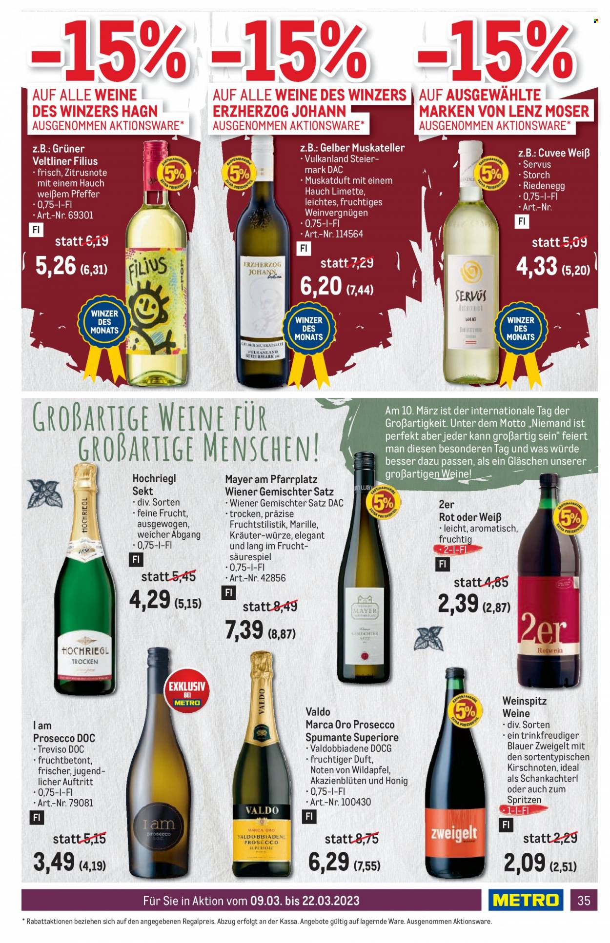 Angebote Metro - 9.3.2023 - 22.3.2023. Seite 35