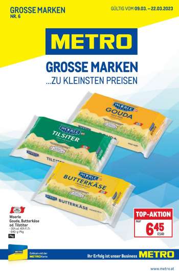 Angebote Metro - 9.3.2023 - 22.3.2023.