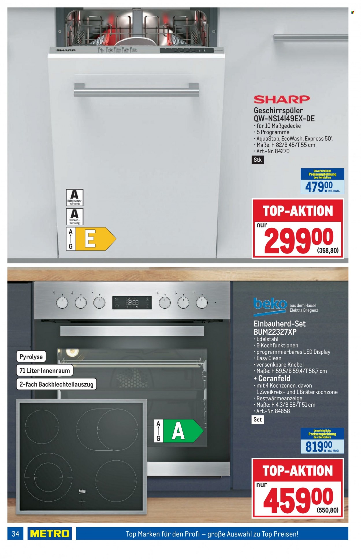 Angebote Metro - 9.3.2023 - 22.3.2023. Seite 34