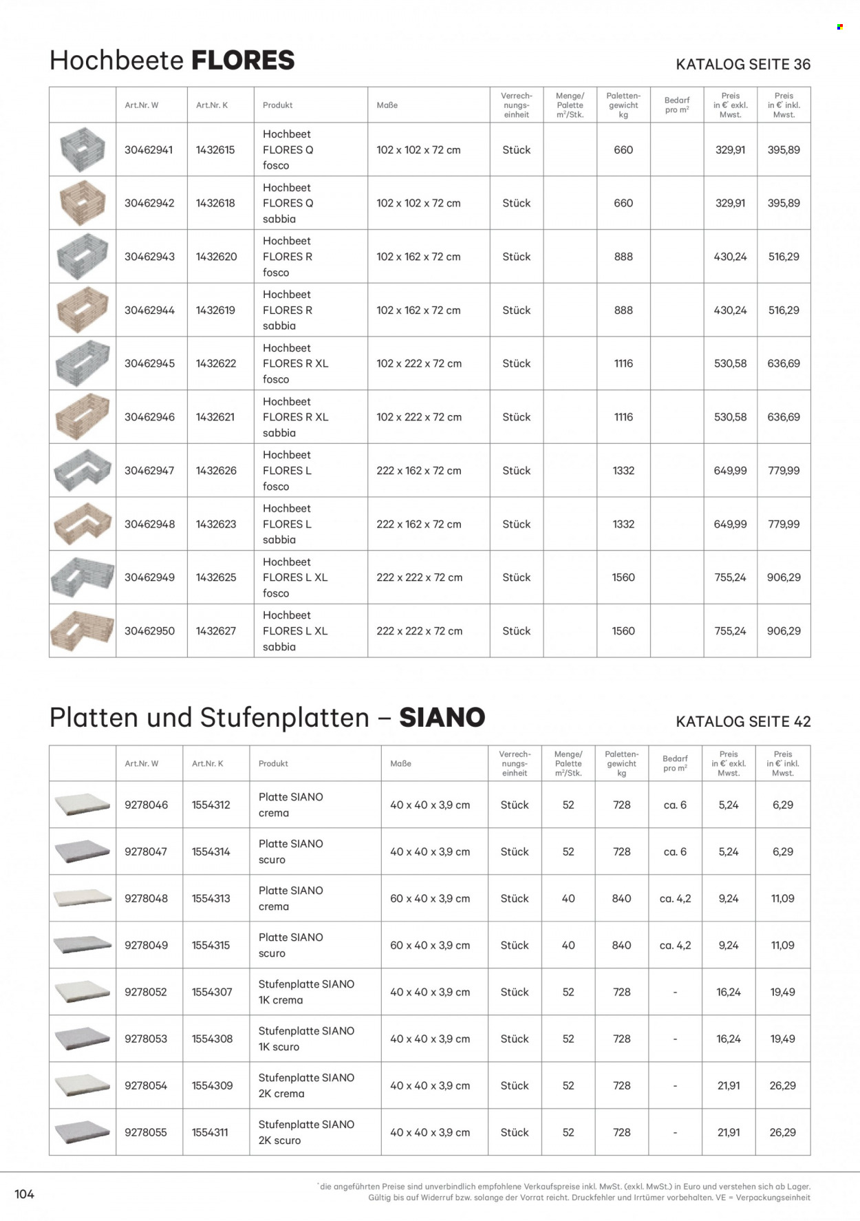 Angebote Lagerhaus - 2.3.2023 - 31.12.2023. Seite 104