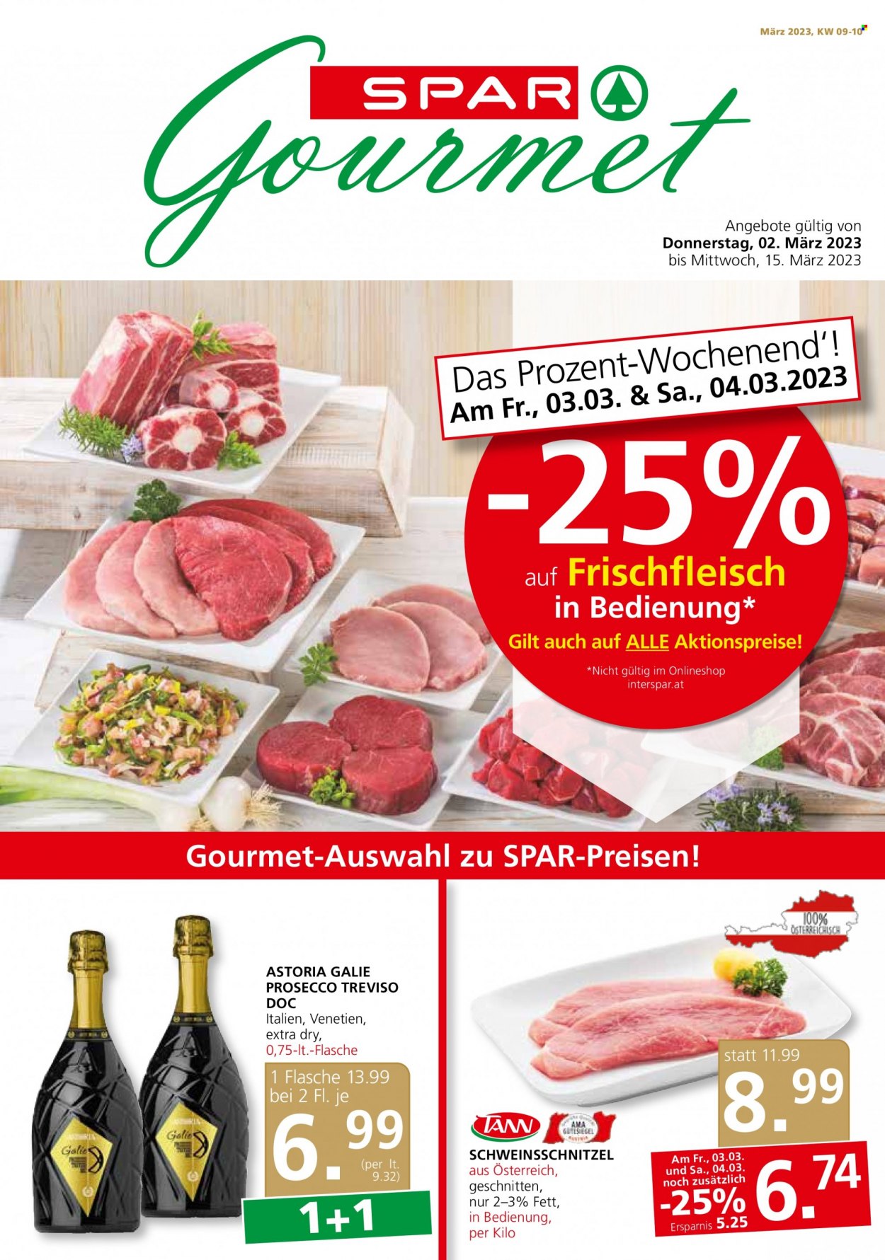 Angebote SPAR - 2.3.2023 - 15.3.2023. Seite 1