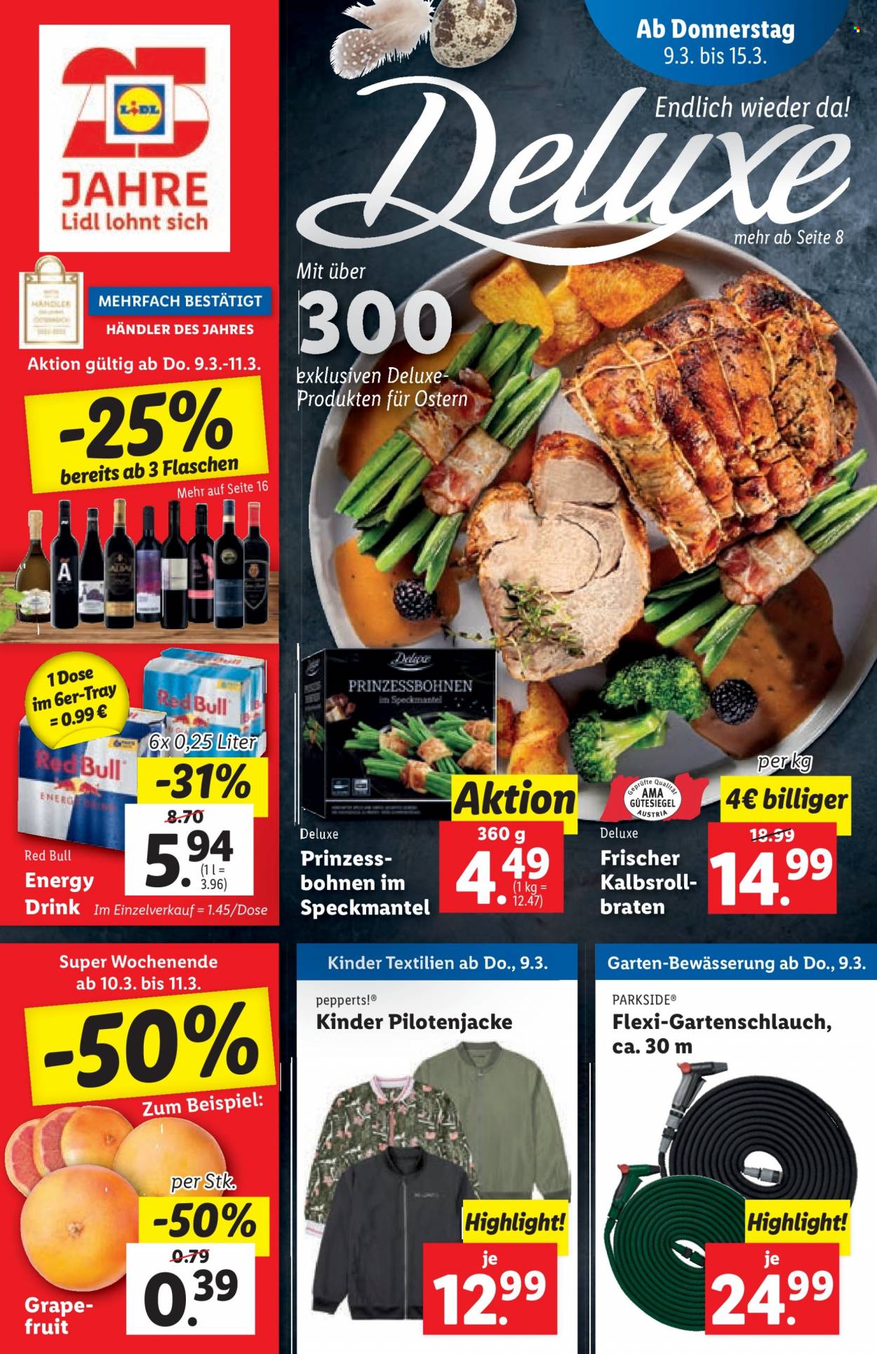 Angebote Lidl - 9.3.2023 - 15.3.2023. Seite 1