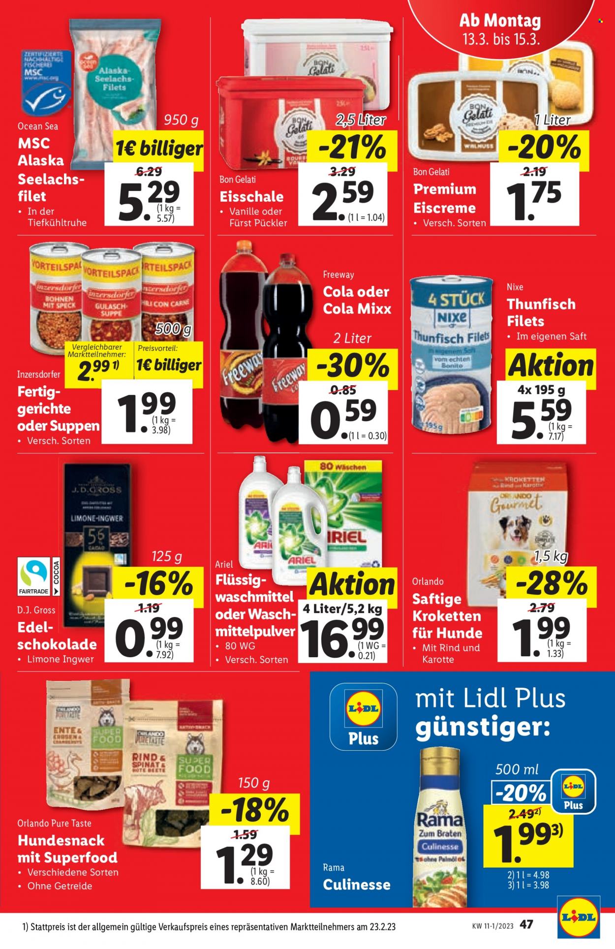Angebote Lidl - 9.3.2023 - 15.3.2023. Seite 47