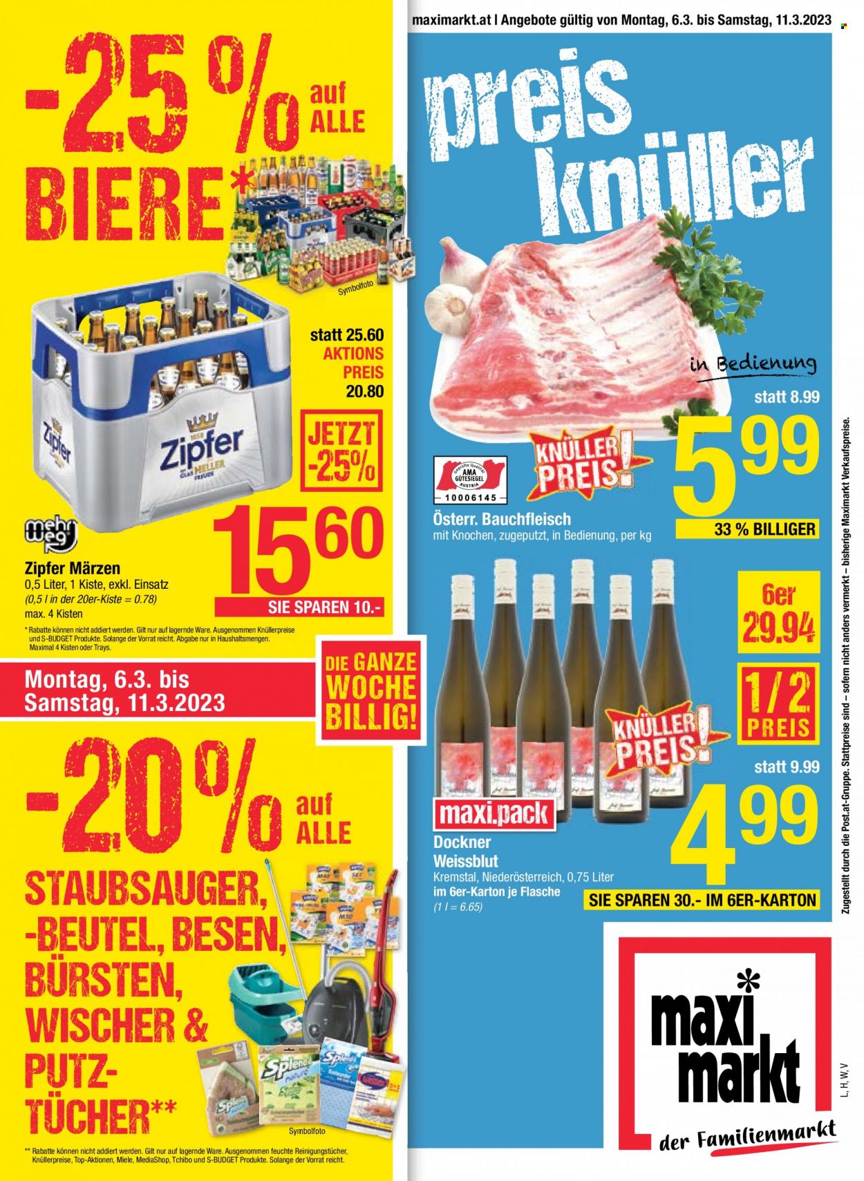 Angebote Maximarkt - 6.3.2023 - 11.3.2023. Seite 1