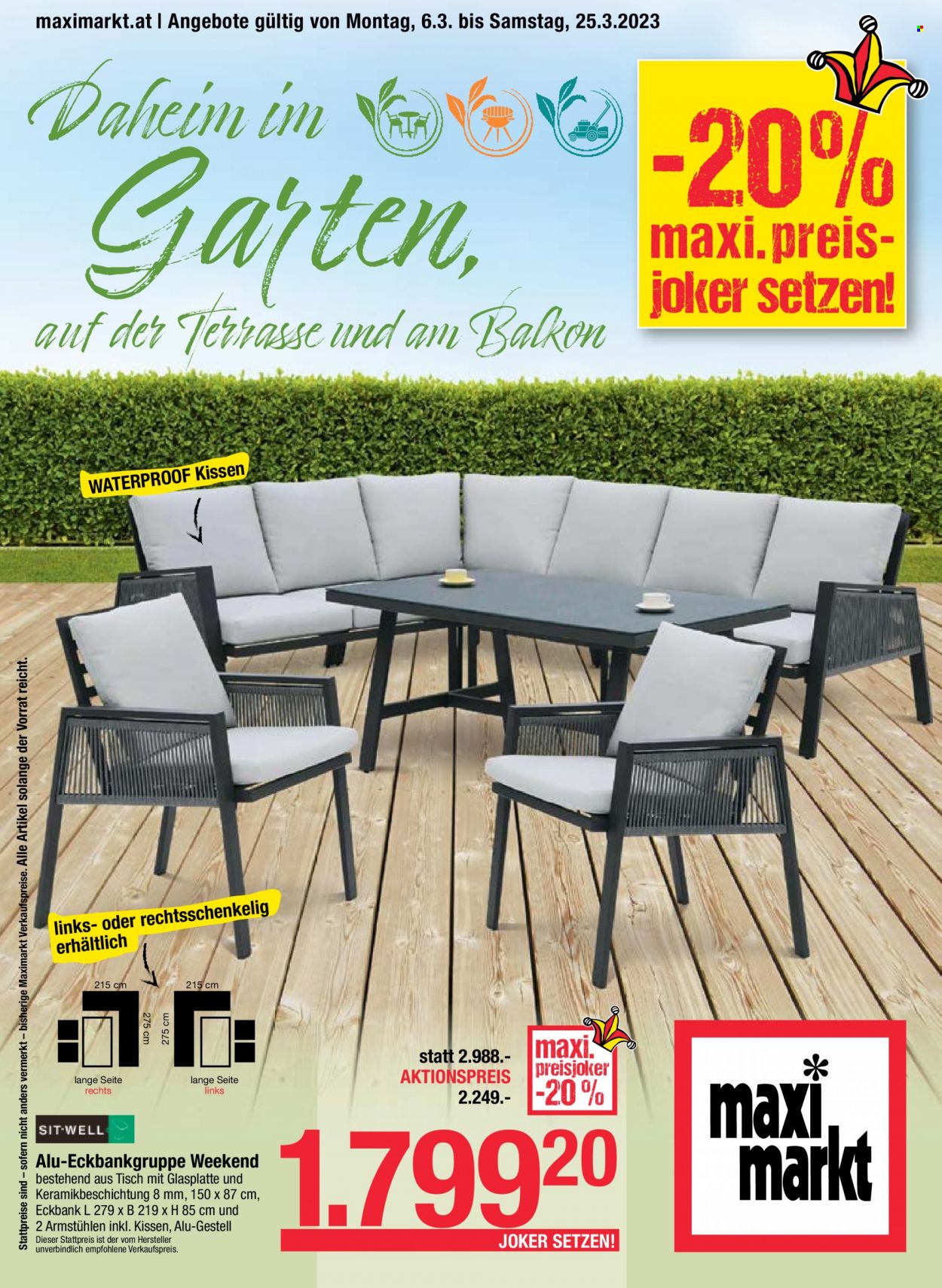 Angebote Maximarkt - 6.3.2023 - 11.3.2023. Seite 1