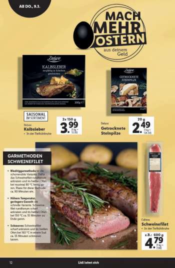 thumbnail - Culinea Schweinefilet In der Tiefkühltruhe