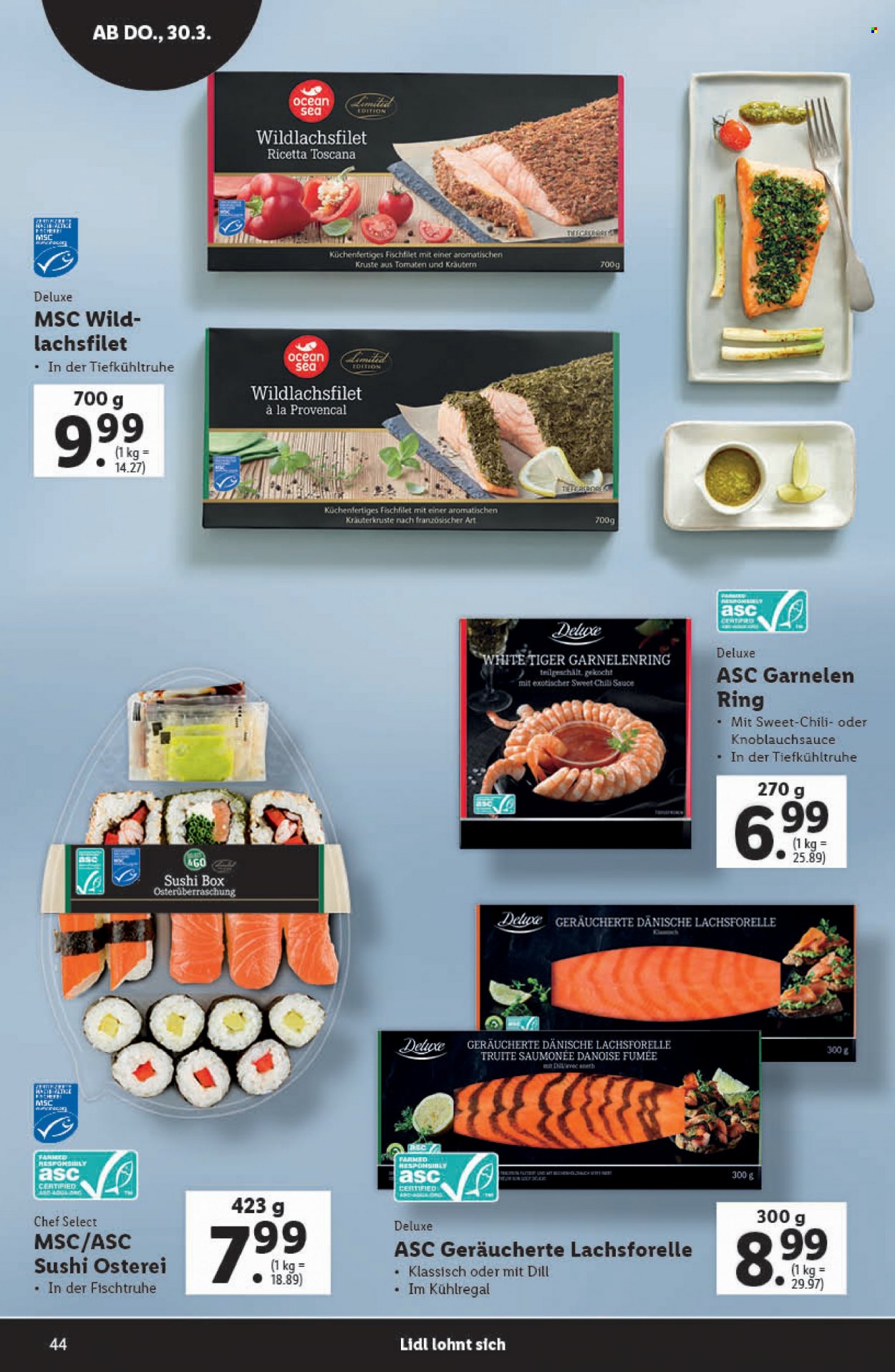 Angebote Lidl. Seite 44