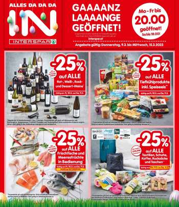 Angebote INTERSPAR - 9.3.2023 - 15.3.2023.