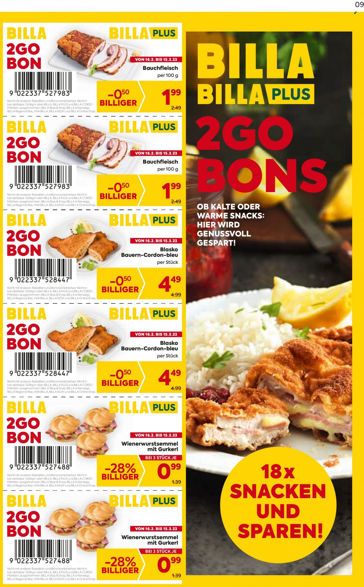 Angebote Billa - 16.2.2023 - 15.3.2023. Seite 1