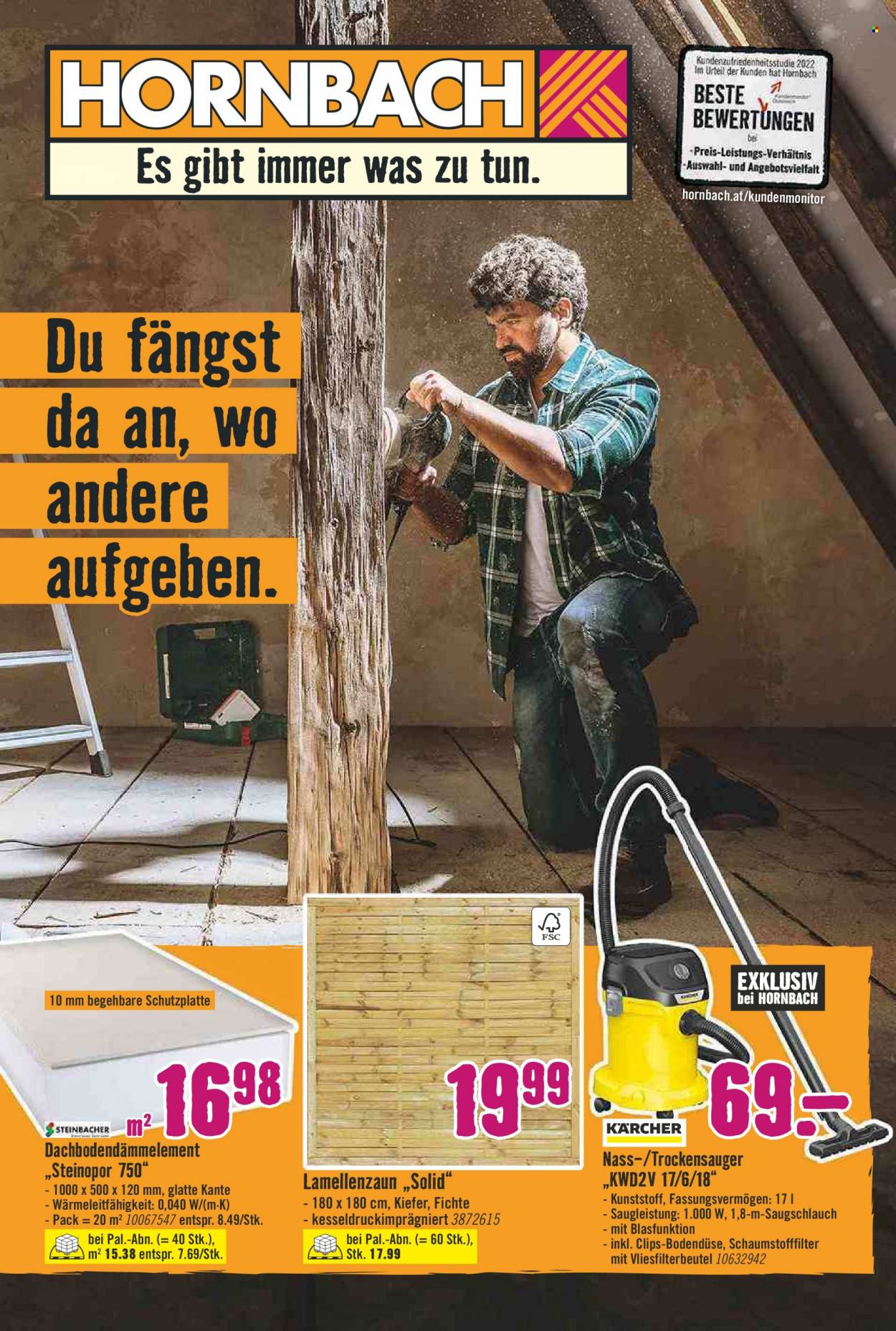 Angebote Hornbach - 1.3.2023 - 31.3.2023. Seite 1