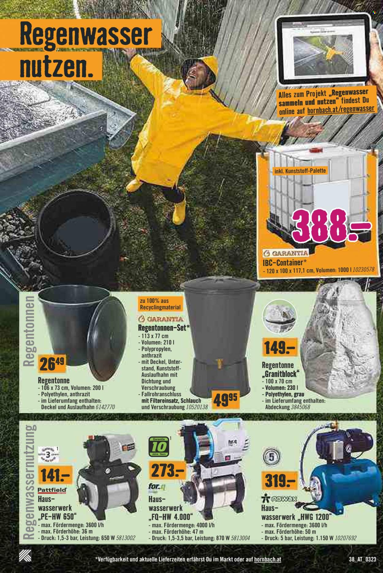 Angebote Hornbach - 1.3.2023 - 31.3.2023. Seite 38