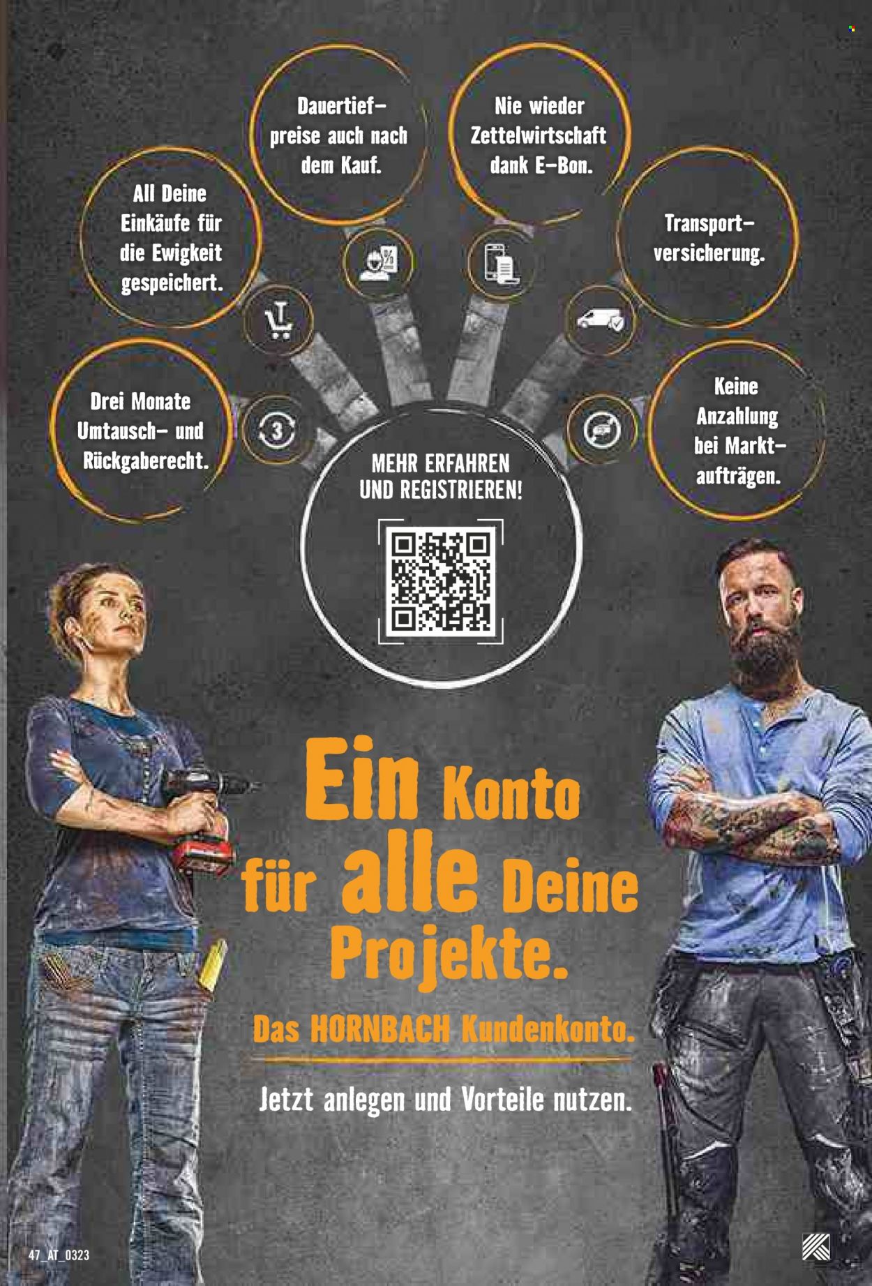 Angebote Hornbach - 1.3.2023 - 31.3.2023. Seite 47