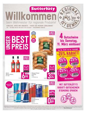 Sutterlüty Flugblatt