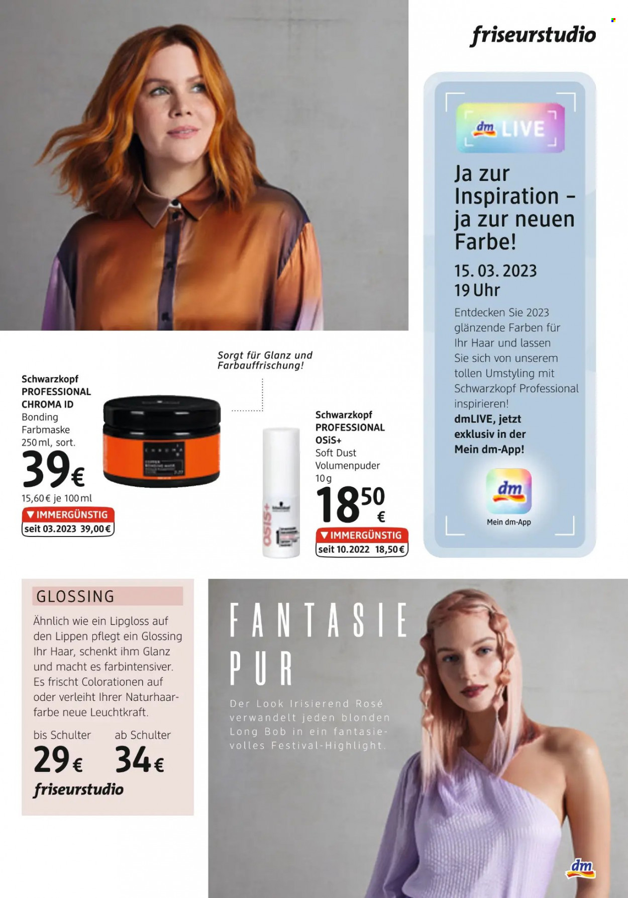 Angebote dm drogerie - 9.3.2023 - 12.4.2023. Seite 15