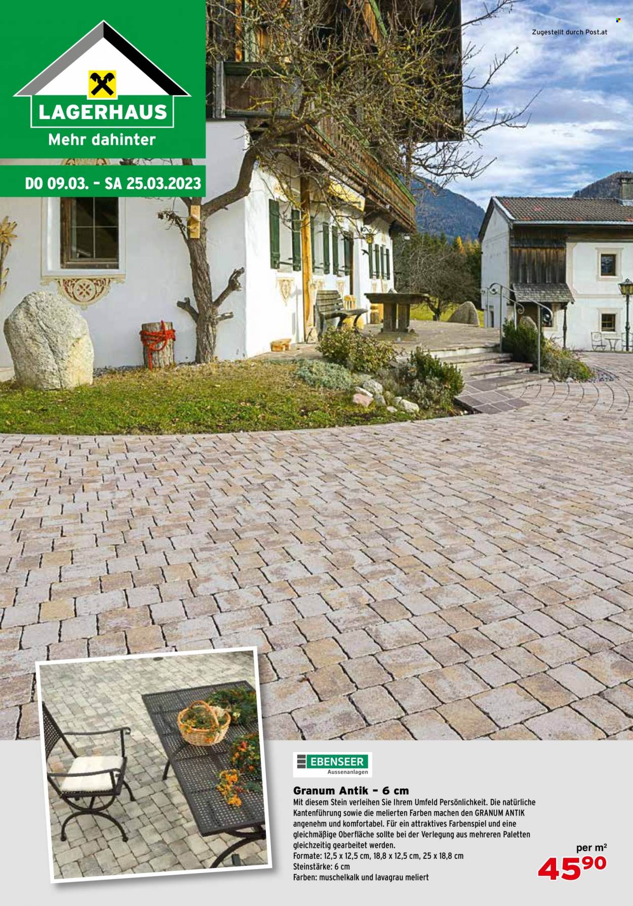 Angebote Salzburger Lagerhaus - 9.3.2023 - 25.3.2023. Seite 1